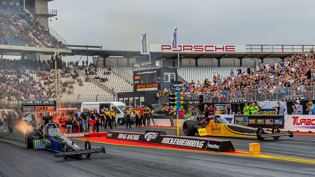 35. NitrOlympX: 10,000 hp dragster in the Motodrom