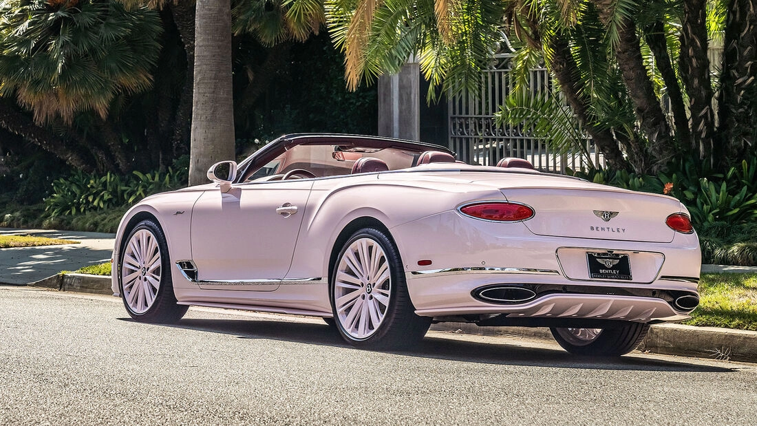 Bentley Beverly Hills Collection: Continental GTC in pastel colors