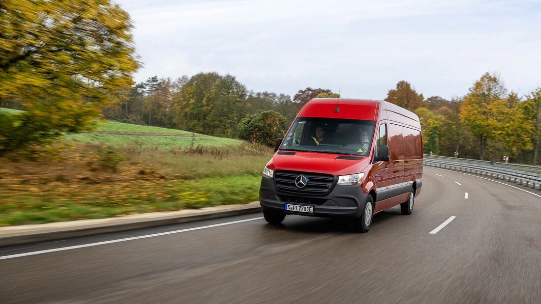 New Mercedes E-Sprinter economical in real operation