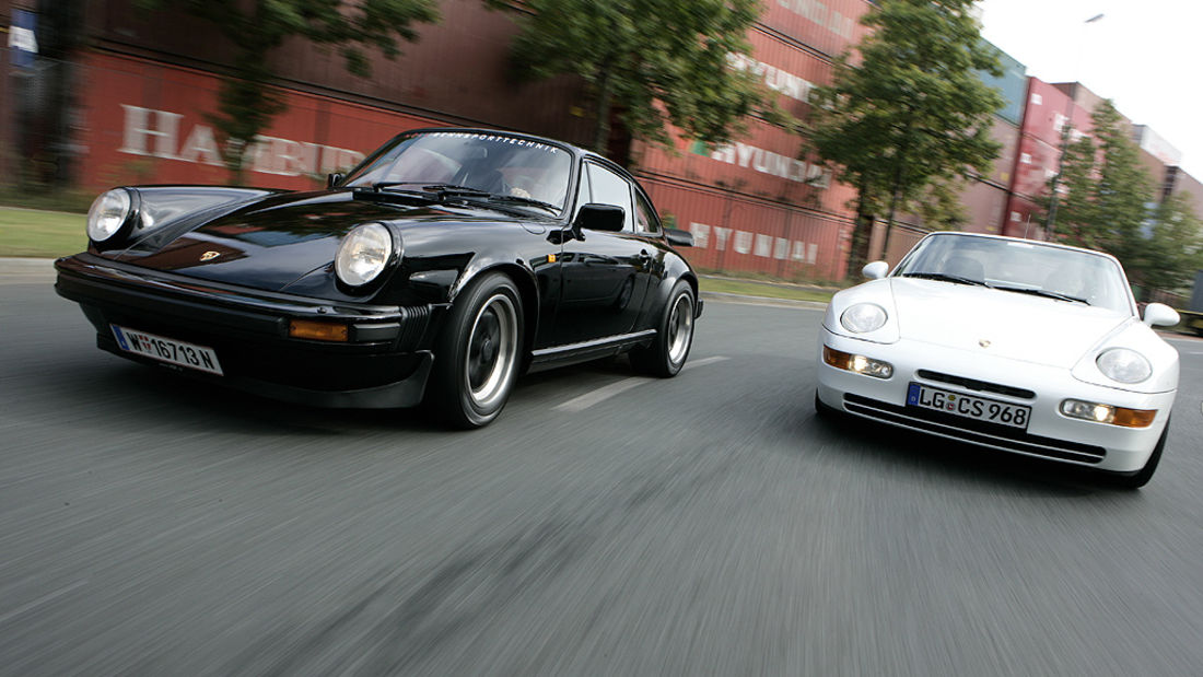 Porsche 911 Carrera CS and Porsche 968 CS - Driving report: Two hot club athletes from Porsche