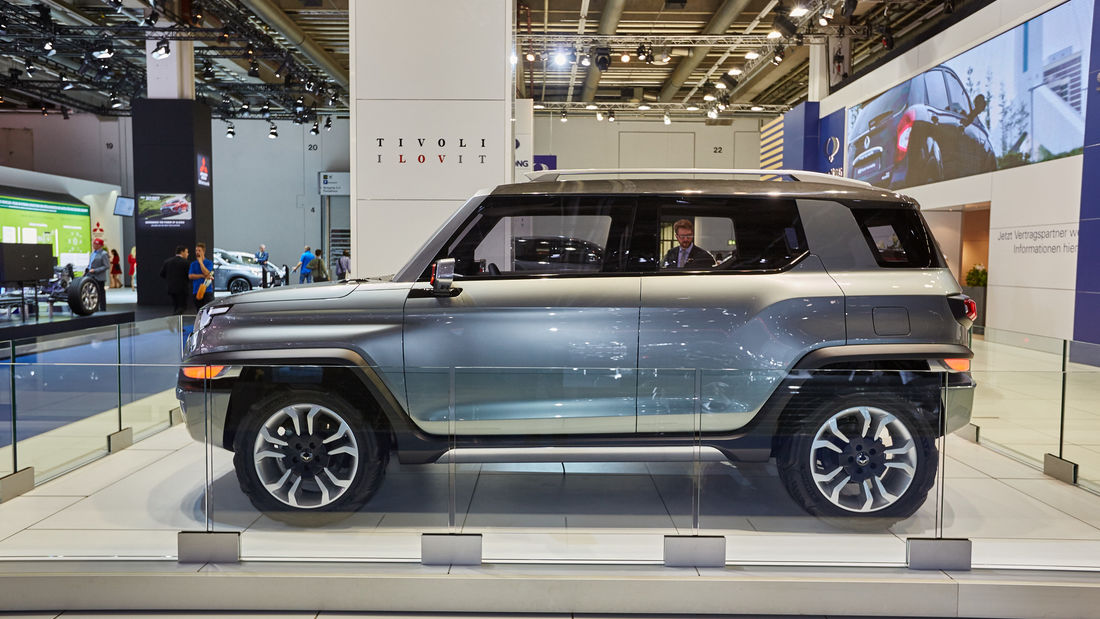 Ssangyong at the IAA: two SUV concepts and one diesel