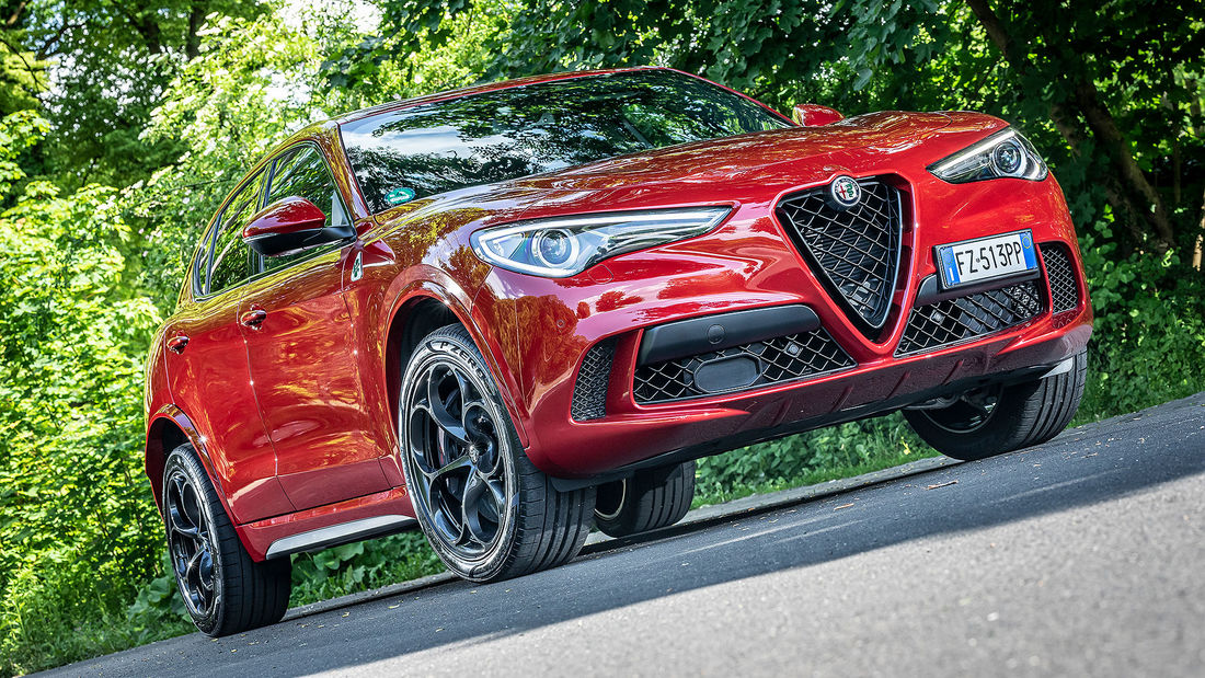 Alfa Romeo Stelvio Quadrifoglio Facelift: Sports SUV in the driving report