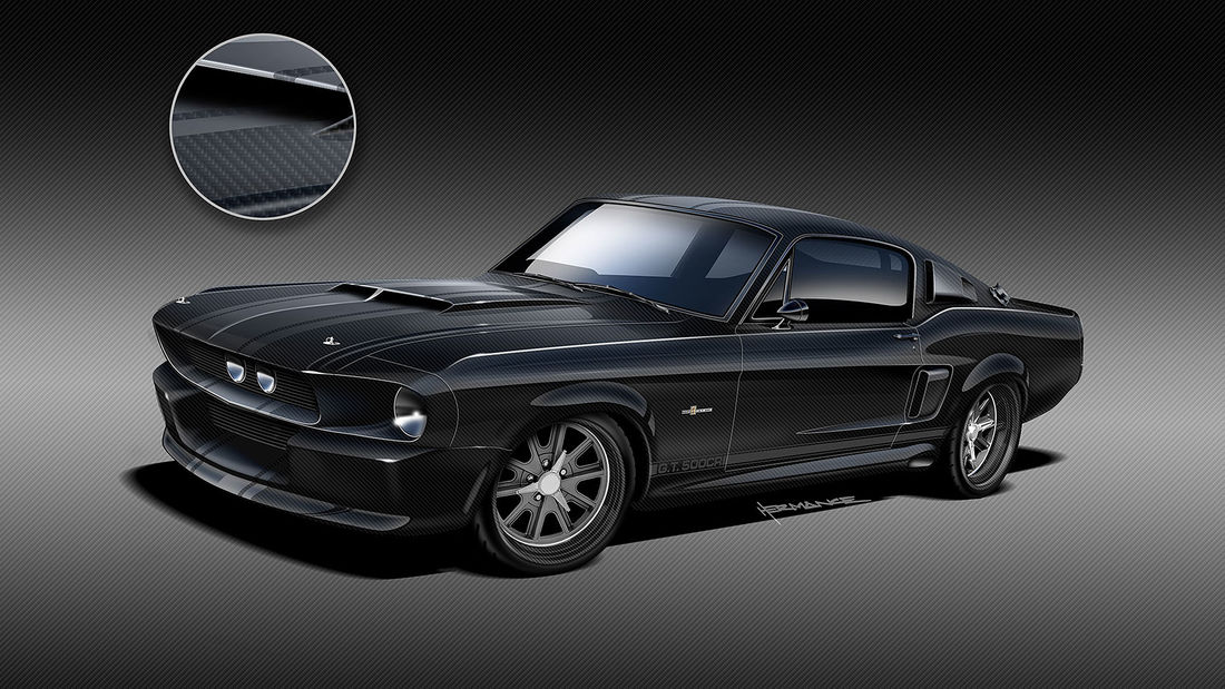 Classic Recreations Shelby GT500CR: Restomod Mustang in carbon
