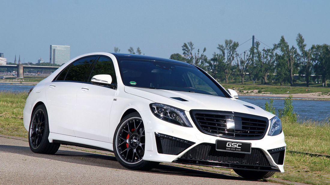 German Special Customs Mercedes S-Class: Look package for luxury Benz