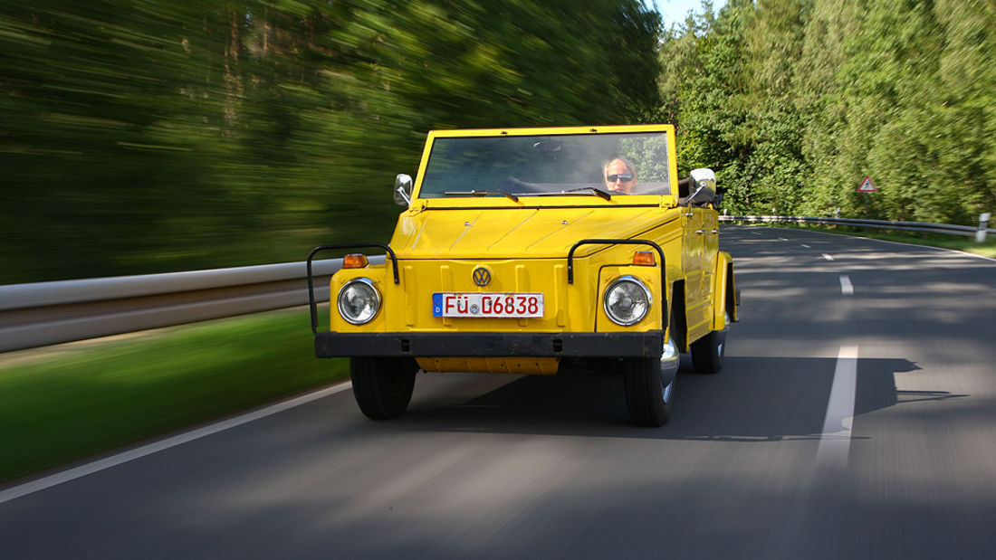 VW 181 & # 34; Bucket & # 34; in the driving report: Kübel - the buggy in uniform